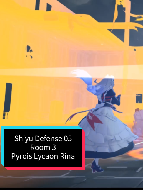 (3.2) Pyrois 0 Cost Team. Shiyu Defense 05 Room 3. Pyrois Lycaon Rina (cost 0). #zzzcreators #zzzvideo #zzzero #zenless #zone #zero #zzz #pyrois #lycaon #rina #rinazzz