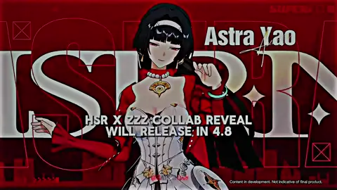 HSR X ZZZ collab (release in 4.8) #HonkaiStarRail #hsrtrailer #zenlesszonezero #astrayao #ellenjoe 