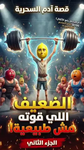 آدم دخل أصعب جولة في مسابقة رفع الأثقال 💪🍋 الكل كان فاكره ضعيف ومش هيقدر يرفع حتى الوزن العادي… لكن اللي حصل صدم كل الموجودين! 😱🔥 كل جولة الوزن بيزيد… وقوة آدم بتكشف سر أكبر من مجرد قوة خارقة 👀 والأغرب إن العلامة الموجودة على الوزن هي نفس العلامة اللي شافها على الصندوق السحري! 😨✨ يا ترى إيه سر الصندوق؟ وليه اختار آدم بالذات؟ اعمل فولو واستنى الجزء الجاي 🔥🍋 #الضعيف_اللي_قوته_مش_طبيعية #قصص_فواكه #قصص_ذكاء_اصطناعي #AIStory #قصص   