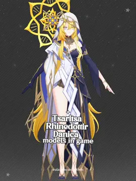 Tsaritsa Rhinedottir & Danica full model in game reveal!  - #GenshinImpact #fyp 