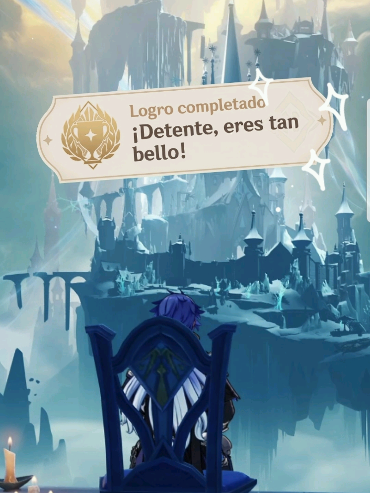 Busca esta silla y siéntate para obtener un LOGRO 🏆 Guía rápida Genshin impact ♠️ Snezhnaya #genshinguide #genshin #flins #vesna Desfiladero Sagrado #genshinteleport How to get ACHIEVEMENT ¡Detento, eres tan bello!