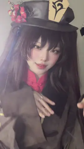 全頭ふかしかけたから絡まってもすぐ解けるのさ😈#原神コスプレ #genshinimpactcosplay #胡桃 #コスプレ #cosplay 
