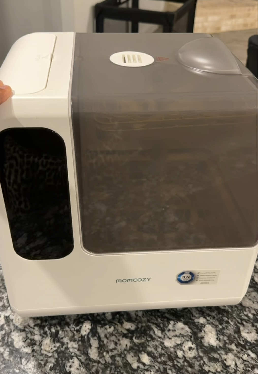 I know the “fridge hack” can save you so much time but let me show you a safer option. 🫶🏾 One thing I regret not doing is getting a bottle washer with my first 3 kids. It has really been a game changer when it comes to washing breastpump parts! With @Momcozy Feedmates DeepClean Bottle Washer D8 you not only can wash pump parts but you can also clean up to 8 bottles at once. 😌 Comment “DeepClean” and I’ll share my promo code to save 💰💰💰 #momcozybottlewasher #momcozyd8 #NoMoreFridgeHack #momof4 #momhacks 