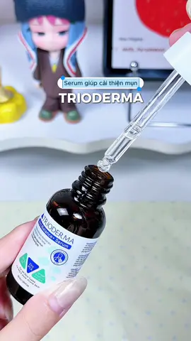 Serum Trioderma giúp cải thiện mụn, hỗ trợ giảm thâm sau mụn #trioderma #serumtrioderma #dadaumun #skincare #vzone 