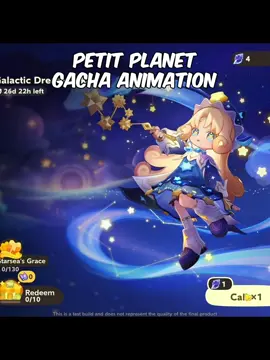 Petit Planet Gacha Animation #PetitPlanet #FinalBetaTest #PetitPlanetCC 