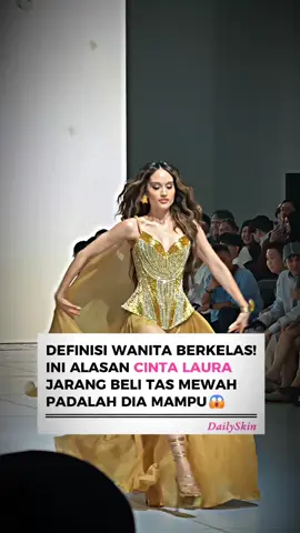 The real cewek berkelas, ini alasan cinta Laura gak suka belanjanbarang branded!!! #cintalaura #sazxgcpk #cewekcantik 