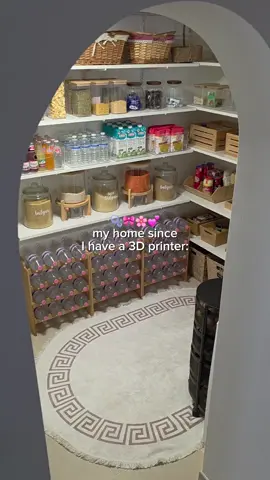 My home since I have a 3D printer 🫧🎀💕 A little problem? Just print a solution with 3D printer P2S from @BAMBULAB Official 🖨️✨  I love being able to print organizers and custom solutions that actually fit my space instead of trying to find the “perfect” one 🩷  The Bambu Lab P2S makes turning an idea into something useful so easy! 🧺  If you want to know more about the printer, check the LlNK in my Bl0 🔗  *Bambu Lab partner  #bambulab #3dprinting #makerworld #organizedhome #printyourspace