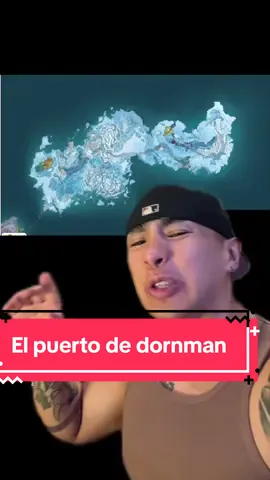 El puerto dornman 🤯 #GenshinImpact #leak #mapa #jaragleif #greenscreen 