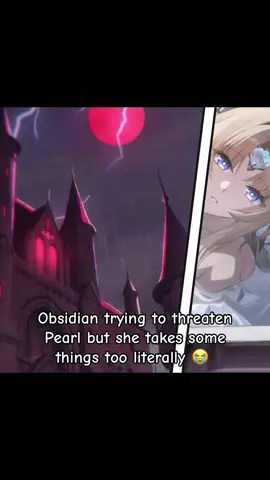 Pearl being immune to the threat but honestly this was such a good improv and we saw a little more obsidian #hsr #HonkaiStarRail #pearl #obsidian 