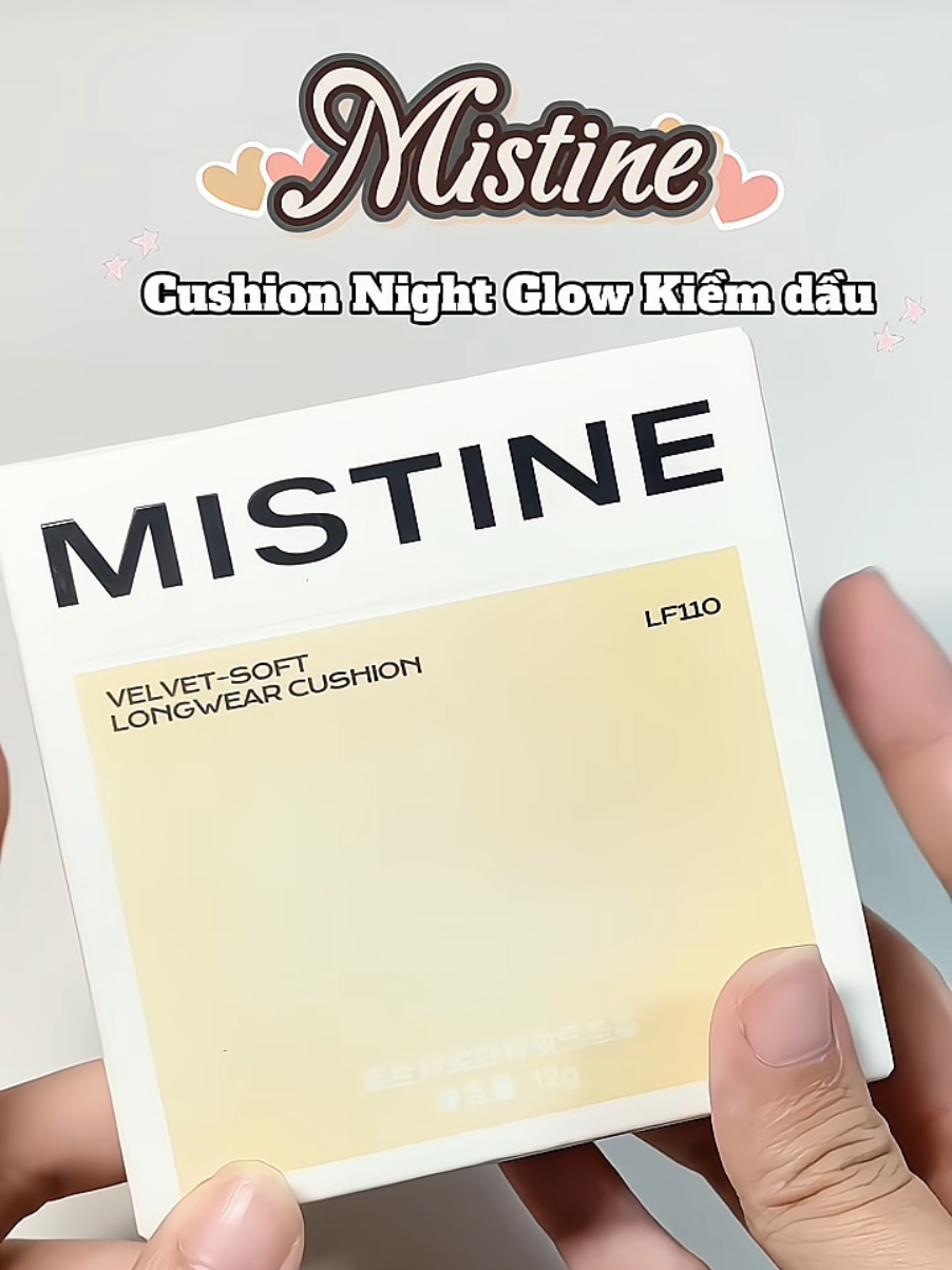Cushion PDRN Night Glow của Mistine #mistine #vzone #cushionnightglow #cushionmistine #fyp 