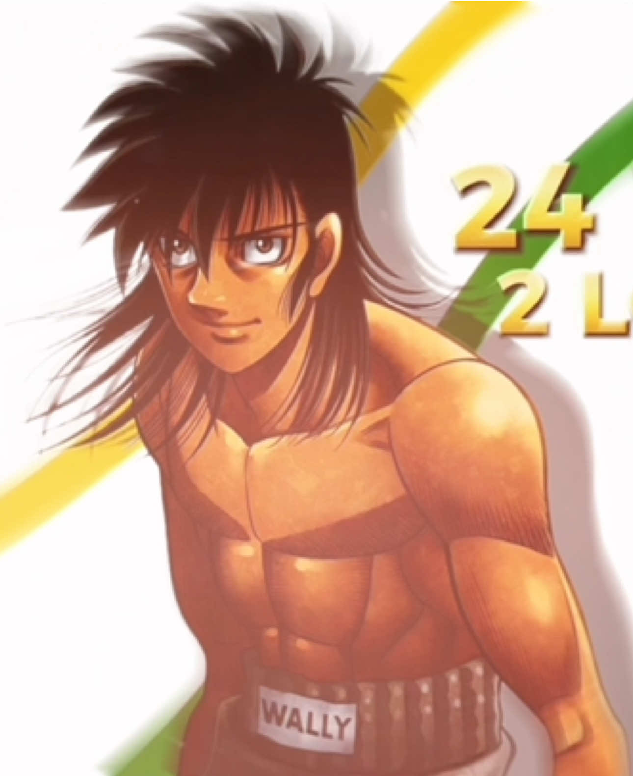 for everyone who wanted a wally version!! #fyp #hajimenoippo #wally #boxing #anime 