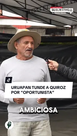 Uruapenses TUNDEN a #GreciaQuiroz por oportunista 😳 La alcaldesa de #Uruapan le pidió a los medios nacionales acudir a su localidad para hablar con los locales. Desde la tumba de #CarlosManzo, el Pueblo la señaló por no entregar los celulares del difunto, por sus vinculos con los perpetradores del magnicidio y por lucrar con la muerte su expareja sentimental.