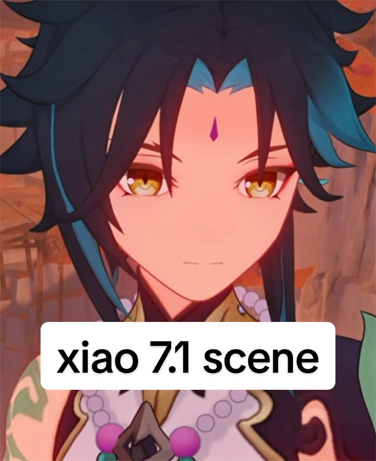 here’s the full liyue epilogue scene from 7.1’s quest… i miss xiao #fyp #viral #GenshinImpact #fypシ #xiao 