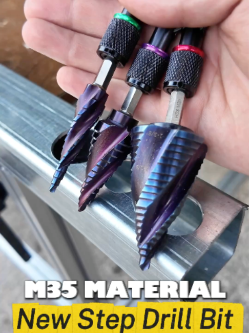One bit. Multiple hole sizes. Less hassle.#repair #diytools #drill