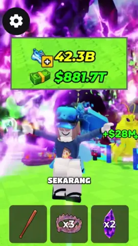 Yeayy sekarang udah punya 42.3B kekuatan larii di Steal An Egg! Dibantu pake Redfinger #redfinger #stealanegg #roblox 