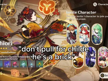 He used to be the only reason I started playing genshin btw #GenshinImpact#tartagliagenshinimpact#childe#fyp#free