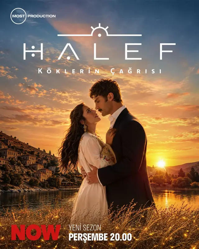 Aşkın en güzel hali, gün batımında saklı. ☀️#HalefKöklerinÇağrısı sosyal medya özel afişi yayında. #NOW