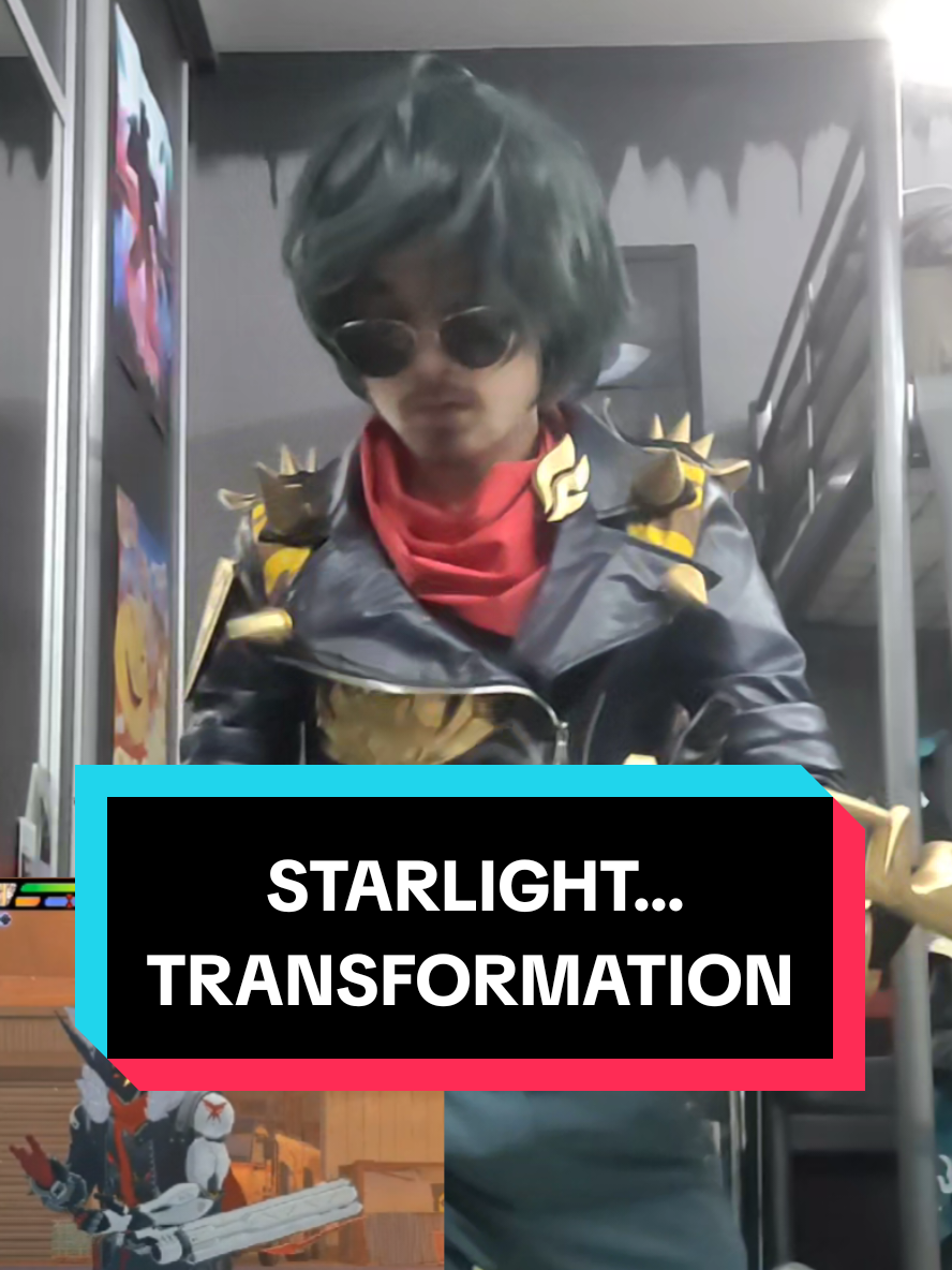 STARLIGHT KNIGHT...TRANSFORMATION !...TRANSFOR- transformation !...ugh... #zenlesszonezero #zzz #lighter #cosplay #billy 