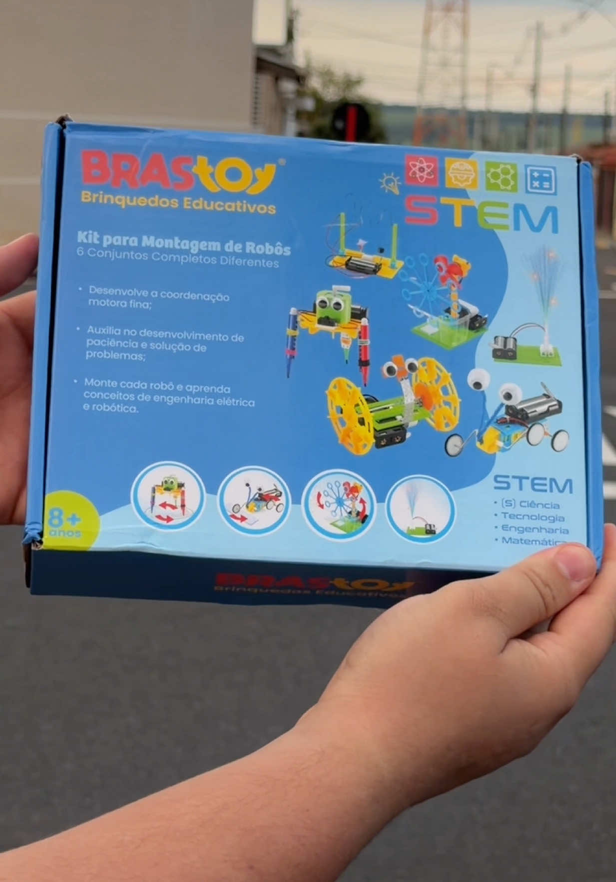 Kits de robótica 6 em 1 BRASTOY