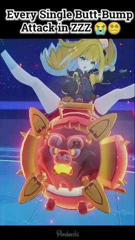 Every Single Butt-Bump Attack in ZZZ 😭😵‍💫 #zzzero #zzzcreators #zenlesszonezero #hoyocreators #hoyoverse 