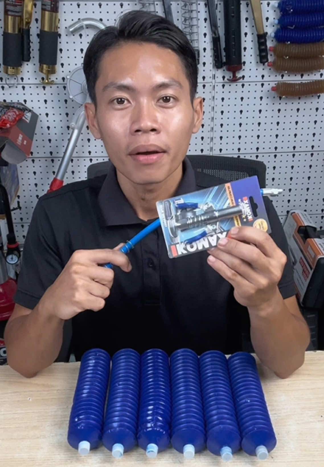 Combo 6 tuýp mỡ sâu xanh 380 độ chỉ với 2xx, kèm thêm kẹp và dây #mosauxanh #mochiunhiet #moboboitron #motuyp 