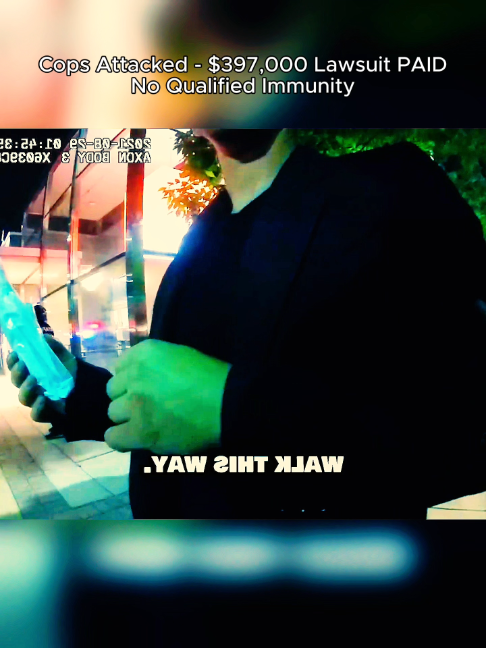 Cops Attacked - $397,000 Lawsuit PAID - No Qualified Immunity #cop #copsoftiktok #copstiktok #lawsuit #uslaw #bodycam #bodycamcops #policemisconduct #civilrights #lawtok #copusa