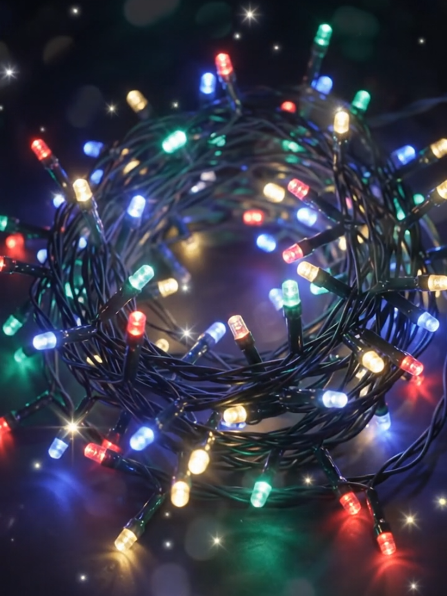 Pisca Pisca de Led Decorativas de Natal 100 Led 110v/220v Envio 24 — Disponível em várias cores! Deixa seu Natal brilhante! 🎄✨#piscapiscaled #luzesdenatal  #enfeitesdenatal #decoraçãodenatal #achadinhosdiversos 