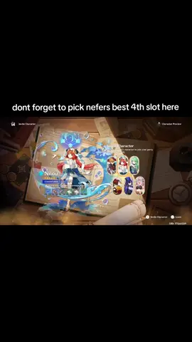 not even joking she went from like 190k to 250k with just nilous c2 #genshin #nefer #nilou #sumeruqueens #showcase 