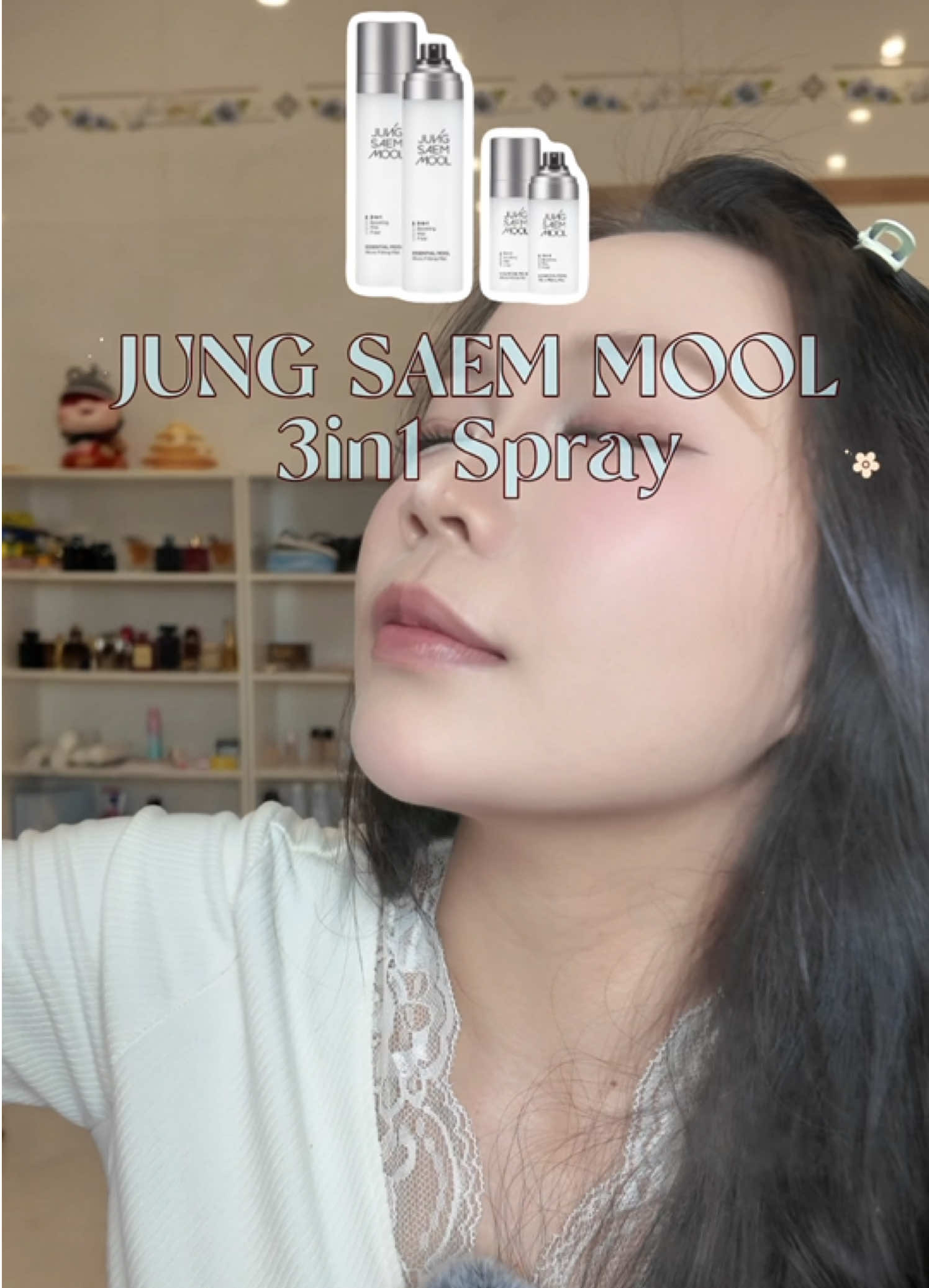 Peak vãiiiiiii #jungsaemool #jungsaemmoolvietnam #essentialmoolmicrofittingmist #xitkhoanen 