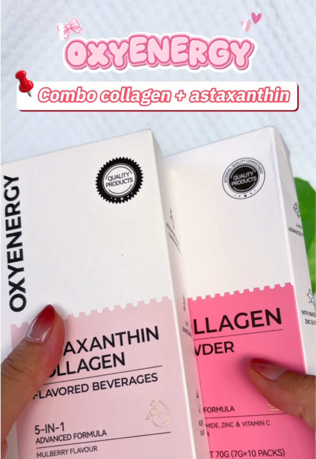 Ẻm tiện lợi mà ẻm tốt cho sắc đẹp nhaaaaa #oxyenergy #oxyenergyvn #astaxanthin #collagen #combo @oxyenergy