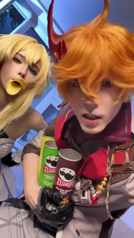 @Аневи -Pringles #tartagliacosplay #luminecosplay #GenshinImpact #pringles #rickandmorty 