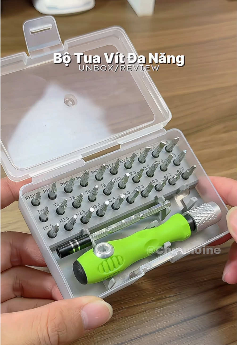Bộ tua vít sữa chữa đa năng #reviewsanpham #xuhuongtiktok #huynhhoachuong 