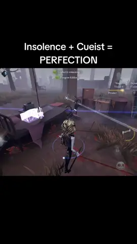 #idvbacktoschool 2 hits in 17 seconds / ex S Badge Cueist #identityv #identityvgameplay #idv #identityvhunters 