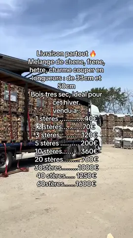 Faites votre stock de bois 🪵 cet hiver 🥶 et garder vous au chaud 🥵 chez Arthur #tiktokfrance🇨🇵 #boisdechauffage💪 #visibilitésurtiktok #hive 