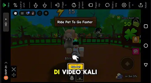 PLS AJARIN MAIN GAME INI 😭 #robloxfyp #gameviral #roblox #fyp #rideapet ga