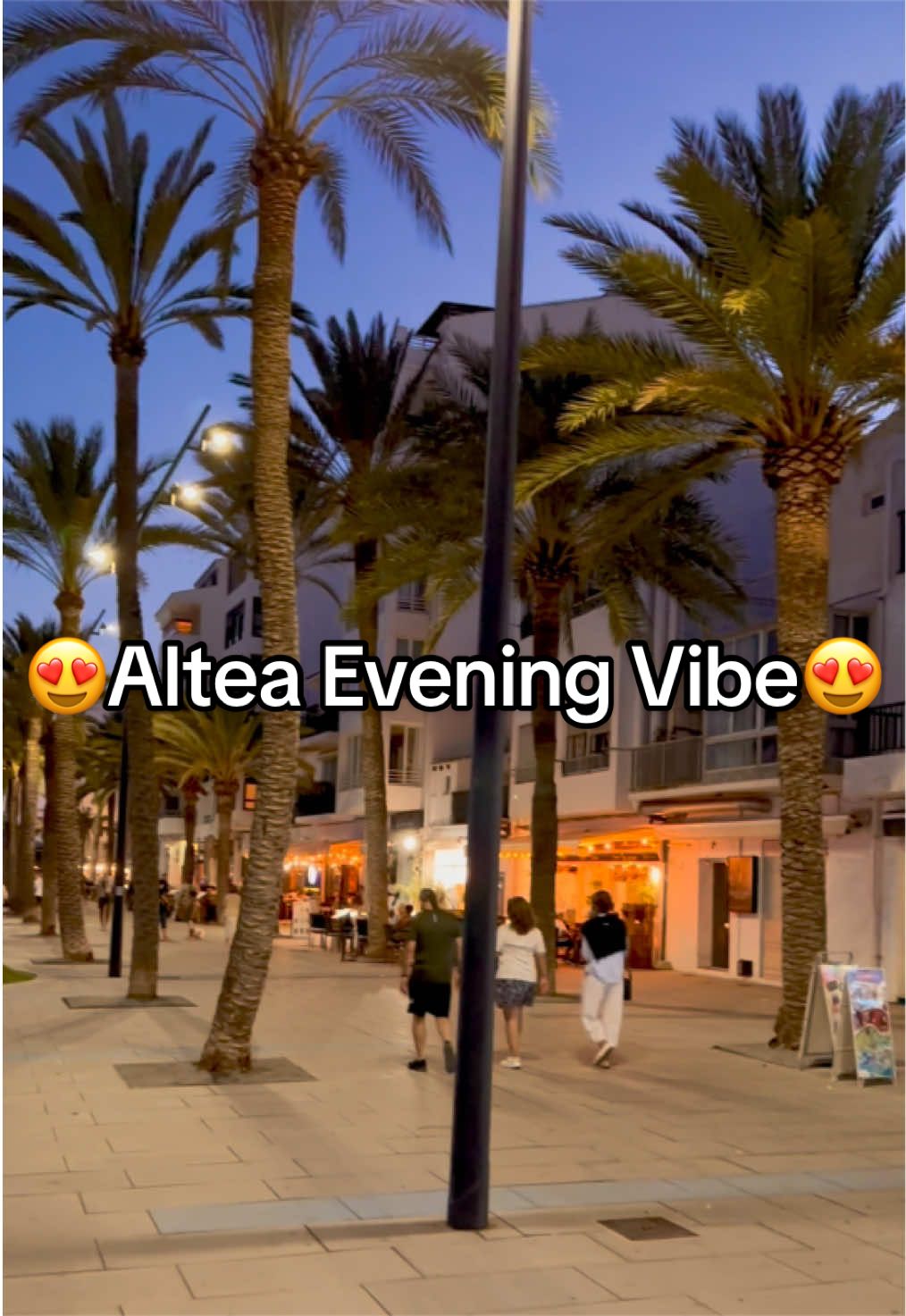 Altea Evening Vibe 😍👍🇪🇸🌴 #altea #costablanca #spain🇪🇸 #travel #vibe 