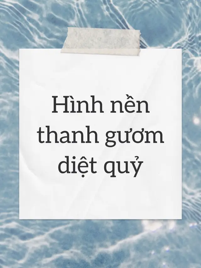 Hình nền thanh gươm diệt quỷ