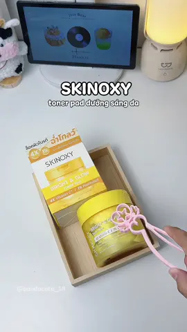 toner pad dưỡng sáng da #skinoxy #skinoxyvietnam #skinoxytonerpad #vzone #pandacute_18 