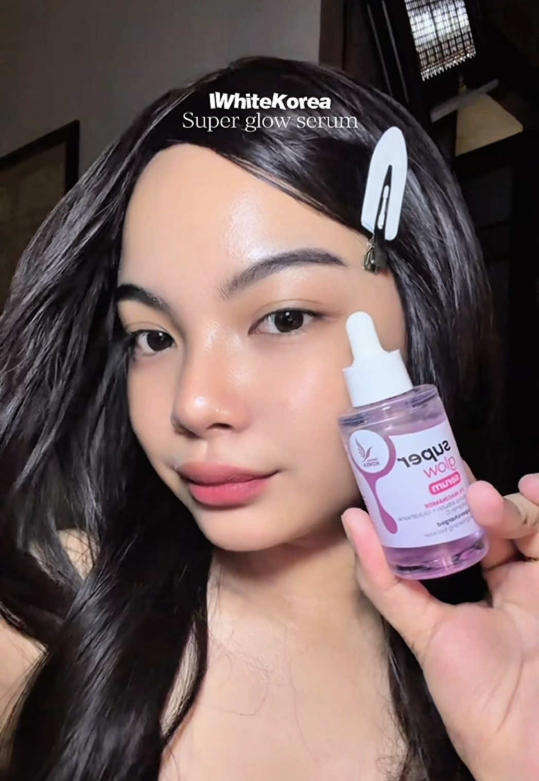 Acne marks, dull skin, visible pores? 👀 Adding this Super Glow Serum to my routine ✨ #iWhiteKorea #SuperGlowSerum #NiacinamideSerum #iwhitekoreasuperglowserum #serum