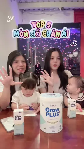 Top 5 món đồ bỉm sữa của tụi mềnh 😋 #momchelin #growplusa2 #suaa2 #sponsoredbynutifood #xuhuong 