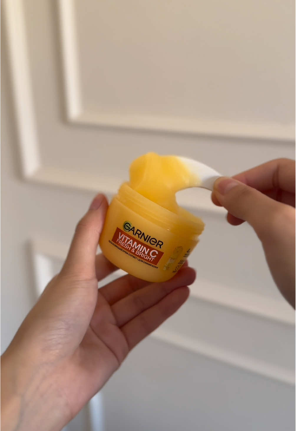new skincare crush 💚✨ лёгкая текстура + fresh skin feeling = my new obsession ✨ Cream Sorbet от Garnier 🍋‍🟩 @Garnier CIS  #GarnierKazakhstan #GARNIERSORBET #GARNIERKZ #behypecreators 