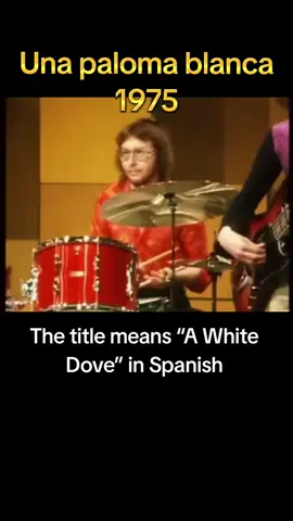 “Una Paloma Blanca” is a famous 1975 song by Dutch singer George Baker. The Spanish title means “A White Dove,” symbolizing freedom and peace. The song became an international hit and remains a popular classic from the 1970s.