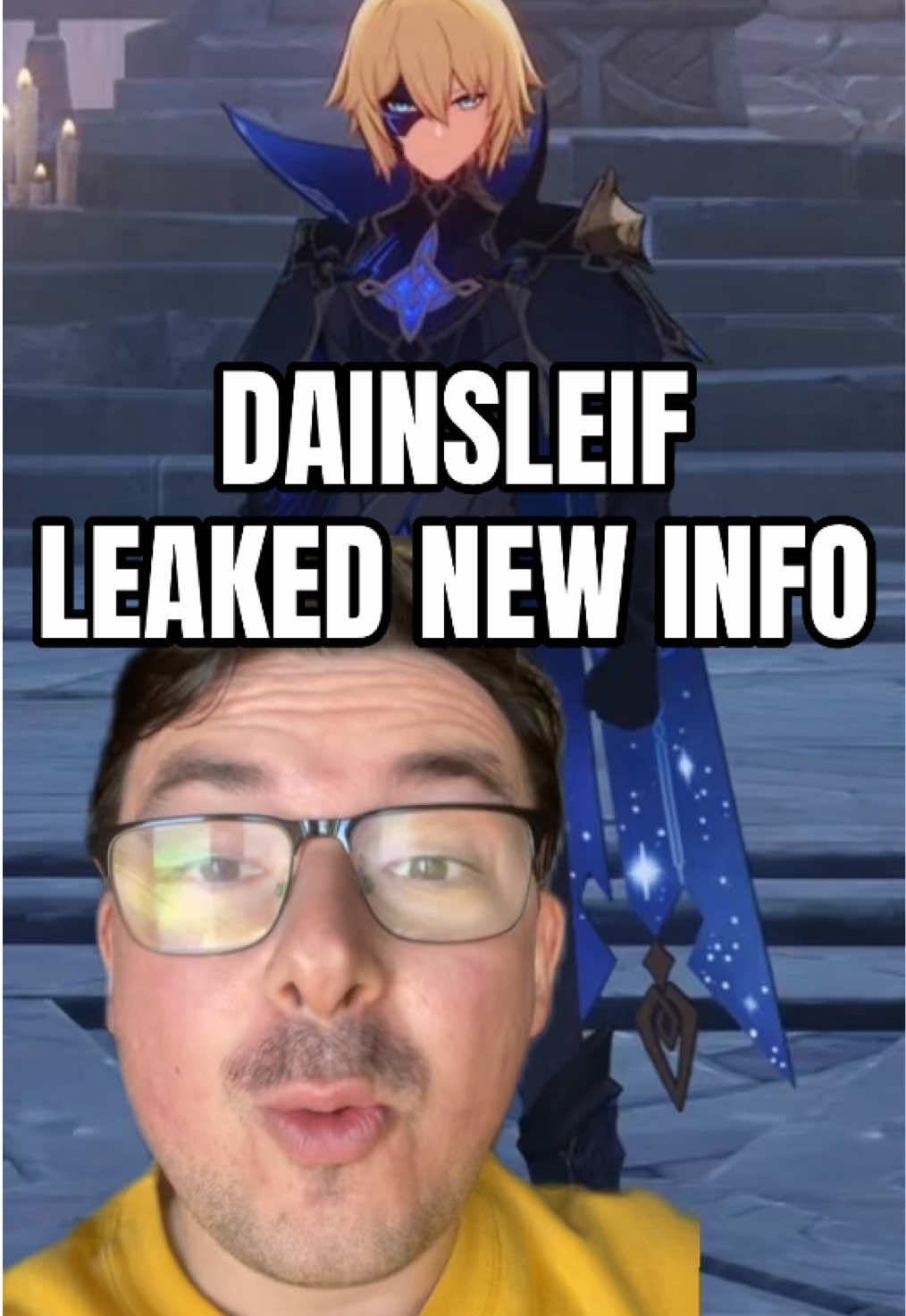DAINSLEIF LEAKS POINT TOWARDS A POSSIBLE UP AND COMING REDESIGN WHEN HE BECOMES PLAYABLE. WHAT DO YOU GUYS THINK?! #genshinleaks #genshin #dainsleif #genshinupdate #genshinnews 
