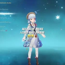 I am the worlds worst genshin player lmfao…help… #GenshinImpact #brick #t5 #vesna #Ayaka 