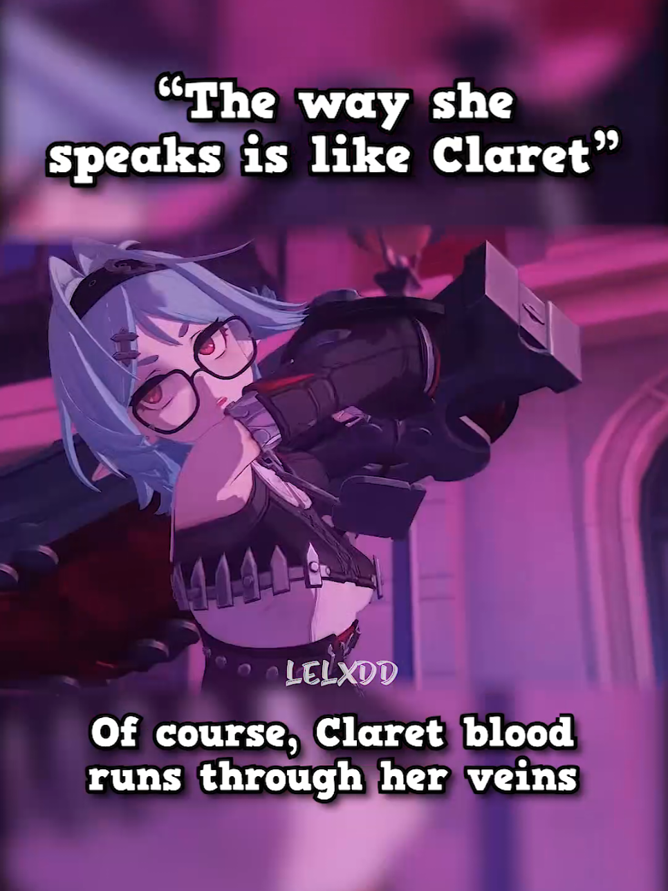 The Way She Speaks Like Claret...  .  .  .  #Roxy #ZenlessZoneZero #ZZZero #ZZZCreators #HoYocreators