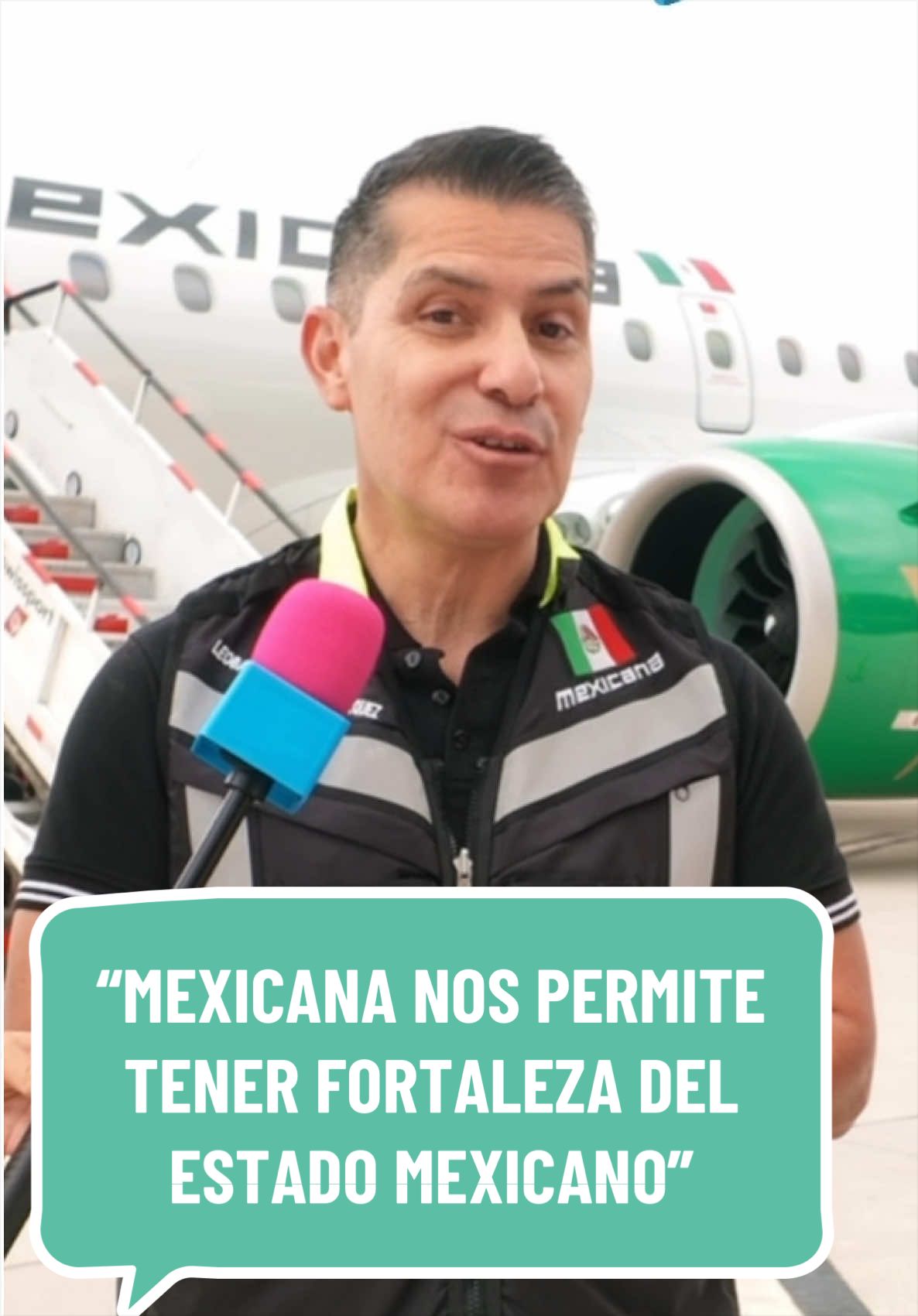 En estos tiempos de defender nuestra soberanía es fundamental @Mexicana Vuela : “Es una aerolínea que incluye a toda la industria, queremos una aerolínea nacional resiliente” “Nos permite tener esa fortaleza del propio Estado Mexicano de seguir ofreciendo a las diferentes regiones de nuestro país, una conectividad aérea segura, eficiente, rápida, ágil, dinámica y sobretodo accesible”: Gral. Leobardo Ávila Bojórquez, director de Mexicana  • • • • #mexicana #avion #embraer190 #mexico🇲🇽 #claudiasheinbaum 