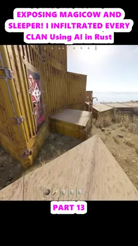 EXPOSING MAGICOW AND SLEEPER! I INFILTRATED EVERY CLAN Using AI in Rust (13)