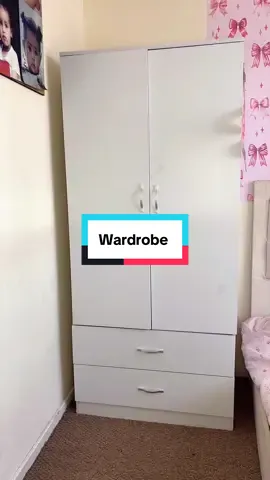 ✨ Upgrade your space with a wardrobe that brings style, storage and organisation together! #fyp#tiktokshop #wardrobe 