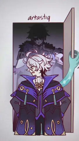 Not now Sarge I'm busy!! .  .  .  Audio by @Brian, Mitya's VA ! #GenshinImpact #mitya 