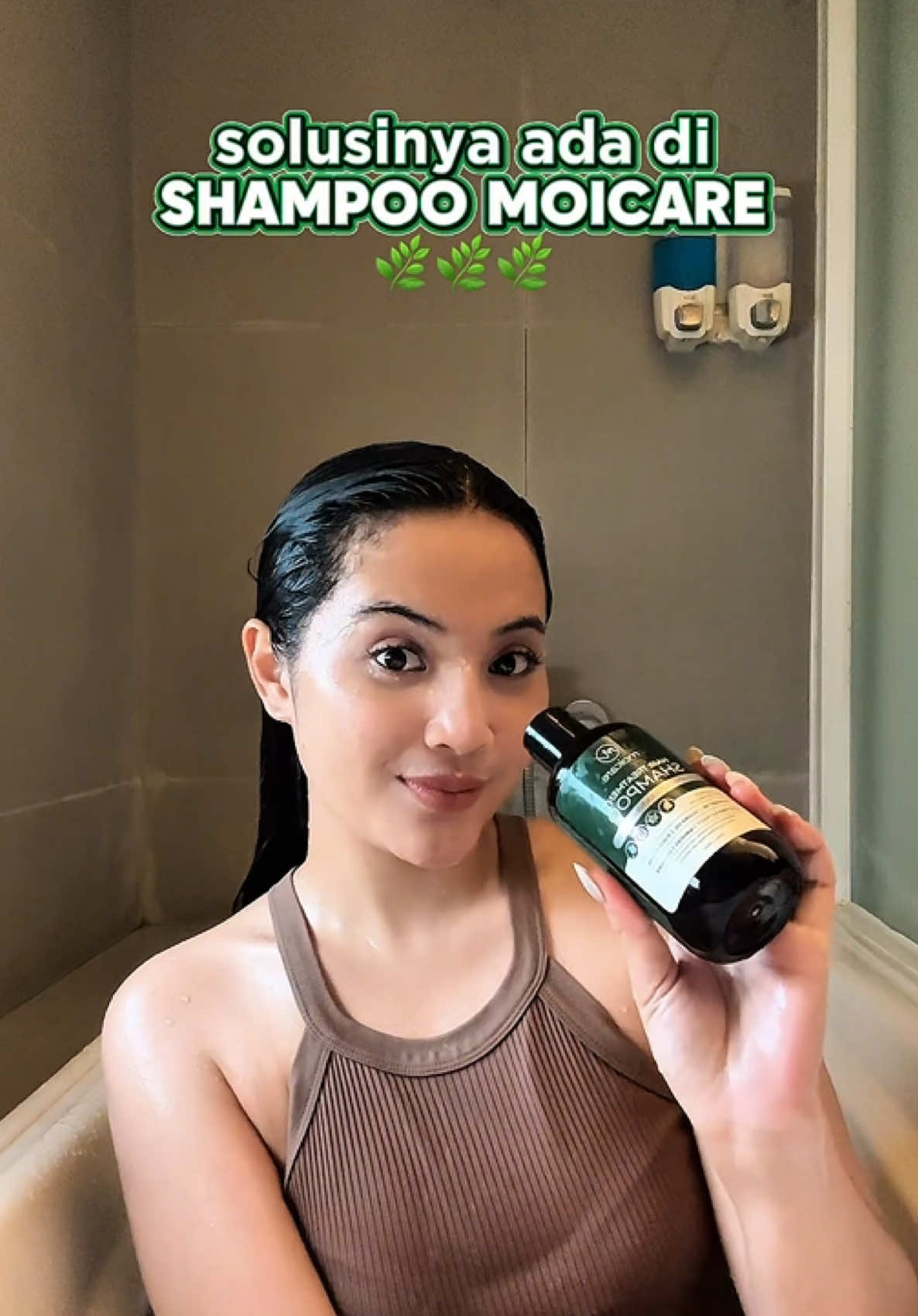 atasi rambut lepek pake shampoo 😍